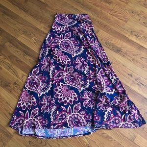 LulaRoe Maxi Skirt- size small